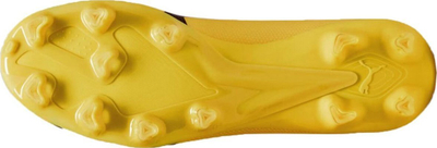 Këpucë futbolli Puma Ultra Match FG AG 107347 04, për burra, për fusha të forta, të verdha