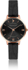 Orë për femra Emili Westwood Zenith Elegance Mesh Watch EDU-3318, e zezë
