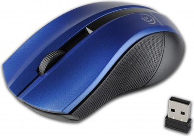 Maus Rebeltec Galaxy, wireless, USB, i zi dhe i kaltërt
