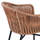 Kolltuk alumin HM5698.01 57×58×77 cm, bezhë