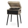 Gramafon Victrola VTA-75-FOT, i zi/bezhë