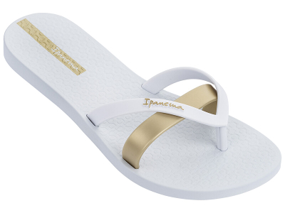 Papuçe Ipanema 81805-23982, bardhë/ari 38
