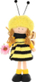 Stoli dekorative Saska Garden BEE, 30 cm, pranverore, shumëngjyrëshe