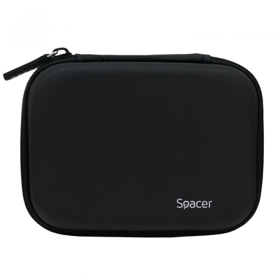 Kuti mbrojtëse për HDD SSD Spacer SPHD-001, 2.5", e zezë