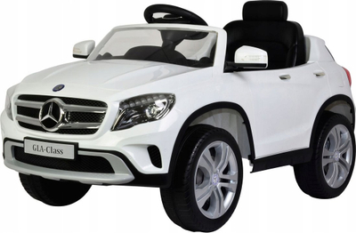 Makine elektrike për kalamoj Buddy Toys BEC 8110 Mercedes GLA, me telekomandë për prindërit, deri 25 kg, e bardhë