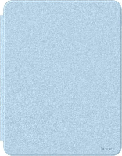 Kapak mbrojtës për tablet Baseus Minimalist për iPad Pro 12.9", magnetik, me mbajtëse për Apple Pencil, blu e çelët
