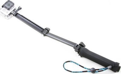 Monopod tripod XREC për GoPro Hero 4 3+ 3 2 dhe SJCAM, dorezë për shumë punë, i zi