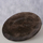Pjatë dekorative Boltze Home Chestnuts, 32 cm, xham, kafe