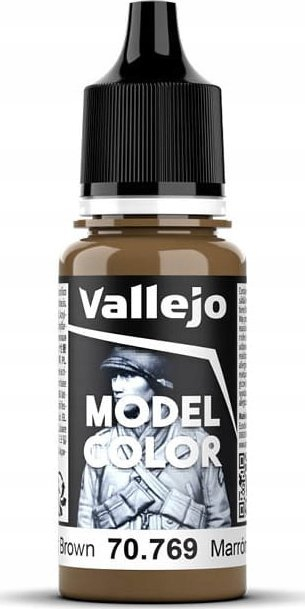 Bojë akrilike Vallejo Model Color VJP70769, 18ml, Mustard Brown