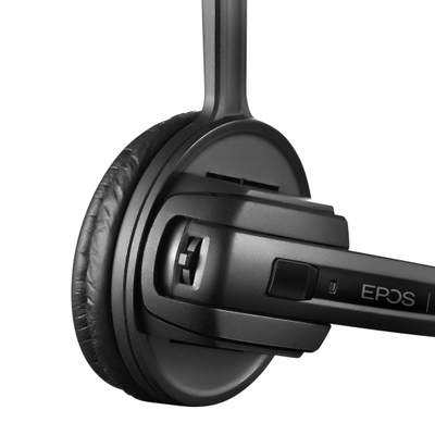 Kufje zëvendësuese EPOS Sennheiser Impact D 10 HS, pa tela, për serinë DECT D 10, të zeza