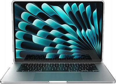 Kuti mbrojtëse laptopi Case-Mate Snap-on, plastike e hollë, transparente, e bardhë