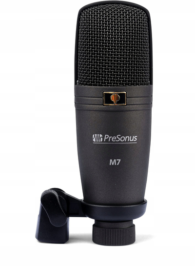 Кондензаторски микрофон PreSonus M7 MKII, кардиоиден, црн