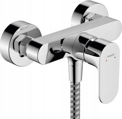 Bateri dushi Hansgrohe Rebris S 72640000, montim mural 150 mm, krom