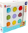Lojë sensorike Bam Bam Sensory Board WB 0/32, 9 flluska silikoni, për fëmijë 10m+