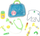 Set doktori për fëmijë Peppa Pig Nurse, me valixhe, shumë aksesorë, shumëngjyrësh