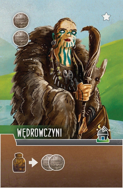 Karta promocionale shtesë Portal Games Addition Sages of the Southern Tigris, zgjerim për lojë me letra, shumëngjyrëshe