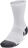 Çorape Under Armour 1379530-100, paketë shumëpalëshe, materiale të frymëmarrshme, të bardha