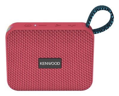 Bluetooth звучник Kenwood AS-60BT-V, 5W, 8.5 часа батерија, црвен