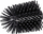 Set furçe tualeti WENKO Drop Neo, qeramikë, 13.5 x 14 x 40 cm, gri
