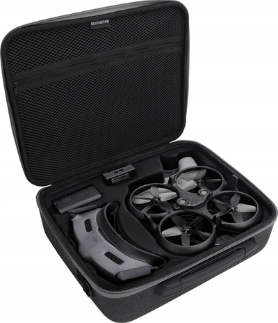 Kuti transporti Sunnylife AT-B484-D për DJI Avata, që s’e merr uji, me rrip shpatulle, gri
