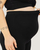 Pantallona të shkurtra shtatzënie Carriwell Maternity Shorts Support, madhësia S, pa qepje, të zeza