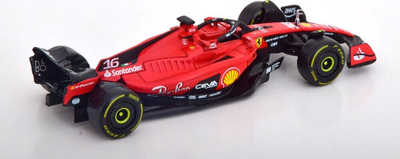 Maketi Bburago Ferrari SF-23 F1 1:43 Charles Leclerc #16, koleksion, i kuq