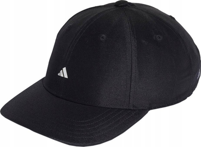 Kapelë sportive adidas Satin Baseball Cap OSFW HA5550, poliestër i ricikluar, për femra, e zezë