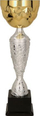 Kupë 4186E, 23 x 8 cm, e artë/argjendtë
