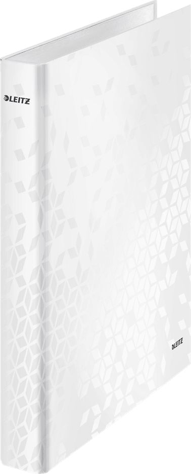 Klasor Leitz Wow 42420001, 4 unaza, A4 40mm, i bardhë