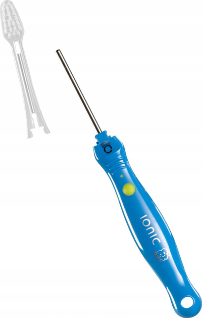 Furçë dhëmbësh për kalamoj IONICKISS Kids, teknologji jonike, mbi 5 vjeç, blu