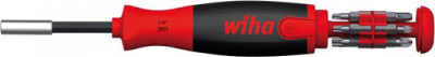 Kaçavidë magnetike Wiha LiftUp 25 me magazinë 12 bit, 1/4\"