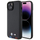 Këllëf telefoni BMW Leather Stamp Tricolor për iPhone 15 Plus, lëkurë, 6.7", i zi