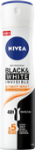 Deodorant spërkatës për gra Nivea Black &amp; White Invisible Ultimate Impact 5n1, 150 ml