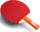 Raketë pingpongu Butterfly Comfort, për kalamaj, me dorezë konkave, e kuqe