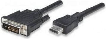 Kabllo HDMI në DVI-D Techly ICOC-HDMI-D-045, 5m, Full HD, e zezë