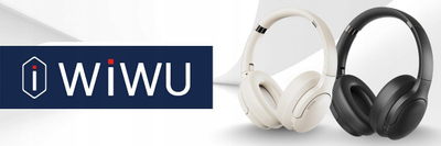 Kufje pa tela WiWU Soundcool TD 02, Bluetooth 5.3, 30 orë bateri, të bardha
