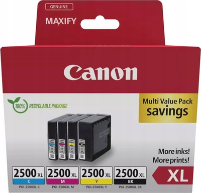 Patrone boje Canon PGI-2500XL, multipack, kapacitet i lartë, origjinale