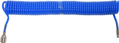 Zorrë pneumatike spirale Yato YT-24202, 5.5mm, 10m, e verdhë