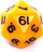 Set zaresh Rebel RPG, mat, 7 copë të verdhë
