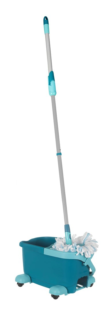 Mop me kovë Leifheit Clean Twist Ergo Mobile 52102, sistem shtrydhjeje, blu