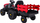 Traktor elektrik Ramiz Titanium Z, 12V, me rimorkio, i kuq