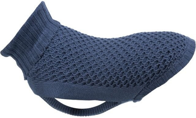 Pulovër për qen Trixie Norwood M, 45 cm, blu e errët