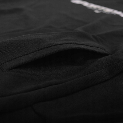 Hanorak për burra 4F M266, me kapuç, me print SPORTSWEAR, i zi