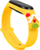 Rrip byzylyk Hurtel Strap Xmas për Xiaomi Mi Band 4 edhe Mi Band 3, silikon, me motiv Krishtlindjesh, i verdhë