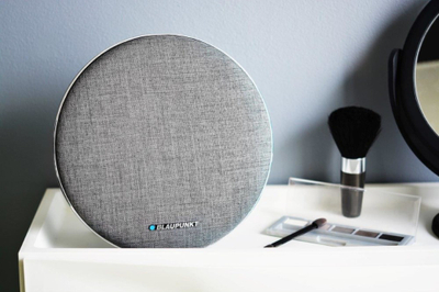 Пренослив звучник Blaupunkt BT11ALU, Bluetooth AUX FM MP3, пакетување 2 парчиња, сива