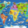 Puzzle Ravensburger Animal World Map, 30 elemente