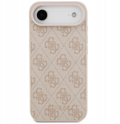 Mbulesë telefoni Guess Hardcase 4G Classic GUHCP17MG4GFPI, për iPhone 17 Air, rozë