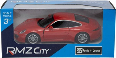 Maket metalik Daffi RMZ Porsche 911 Carrera S, shkalla 1:32, me dyer që hapen, shumëngjyrësh