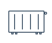 Radiator panel Korado Radik VKU 22, 200x800 mm, lidhje poshtë djathtas, i bardhë