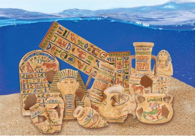 Dekorim për akuarium Zolux Hieroglyphs